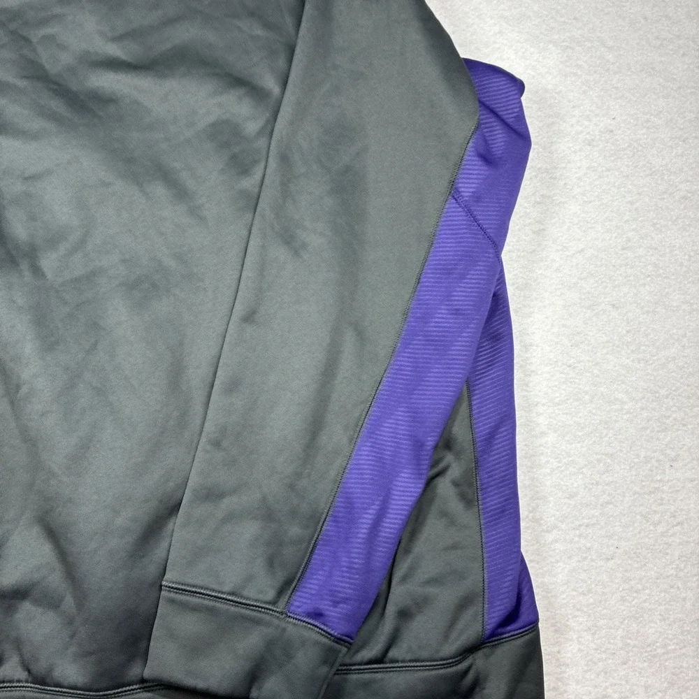 Baltimore Ravens Hoodie Men's XL Nike Therma-Fit Full Zip Gray NFL ON-Field‎